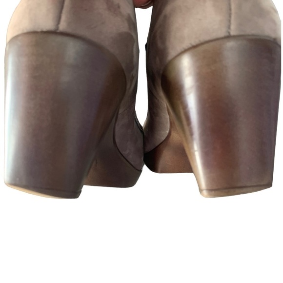 NAOT Luma Tan Brown Leather Nubuck Mary Jane Heel Women's Size EU 39 US 8 - Picture 8 of 14